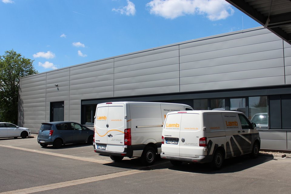 Neue Logistikhalle Lamb 2 Neue Logistikhalle Lamb 2